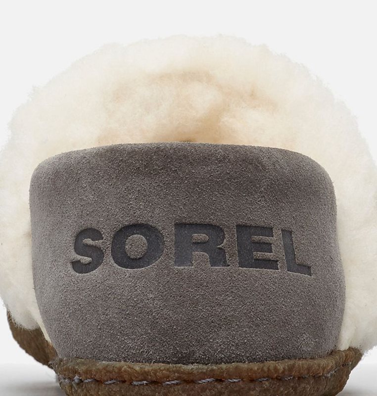 Womens Slippers Grey - Sorel Nakiska™ II - 289653-TVK